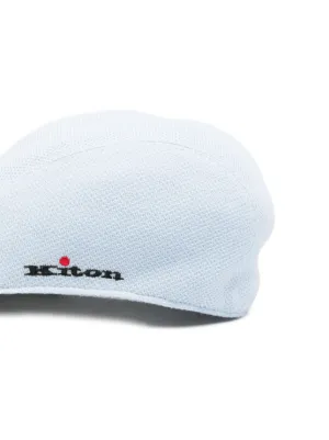 kiton キャップ Kiton ロゴ キャップ | ブラック | FARFETCH JP