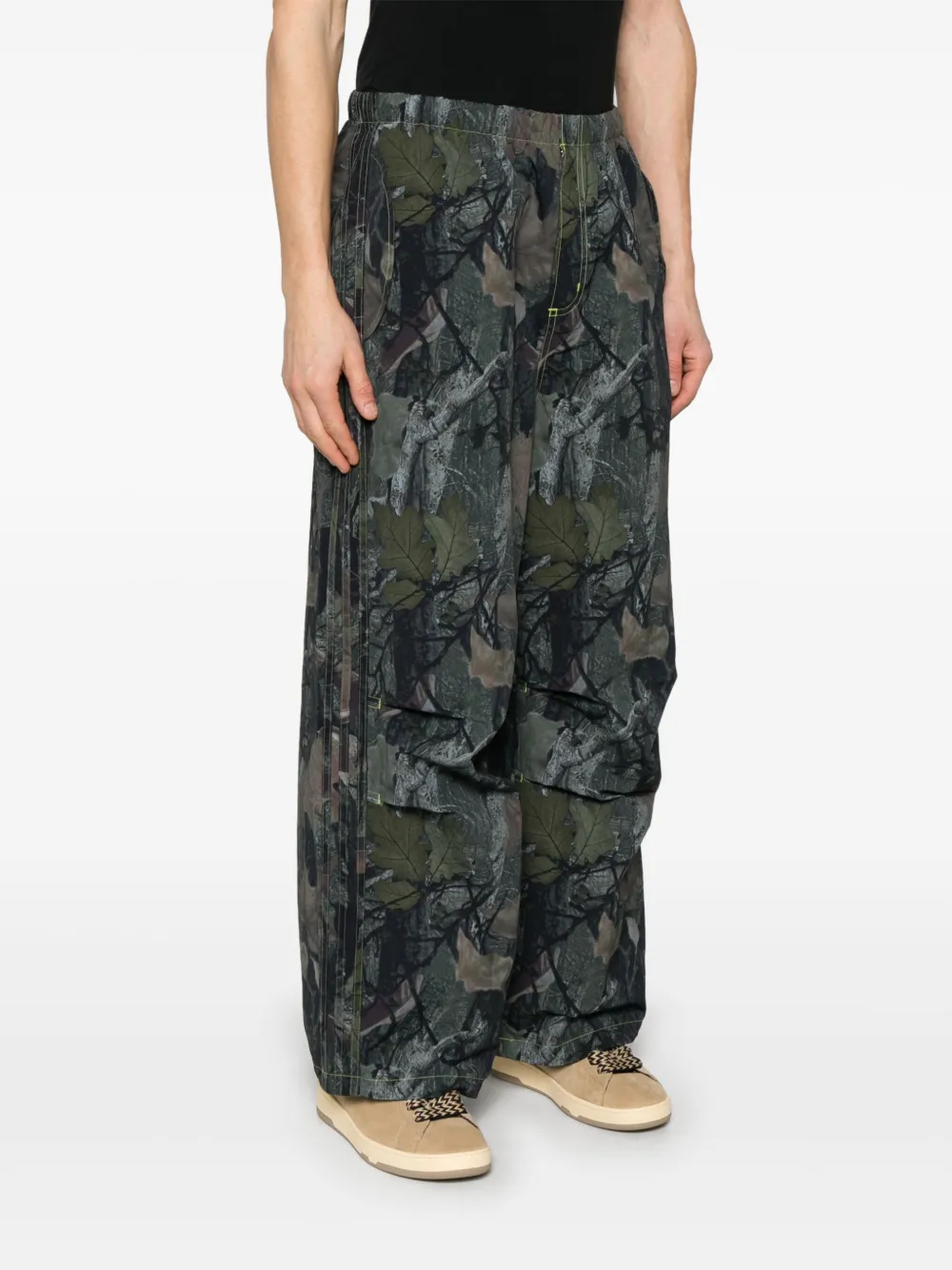 adidas Camo Q1 broek Groen