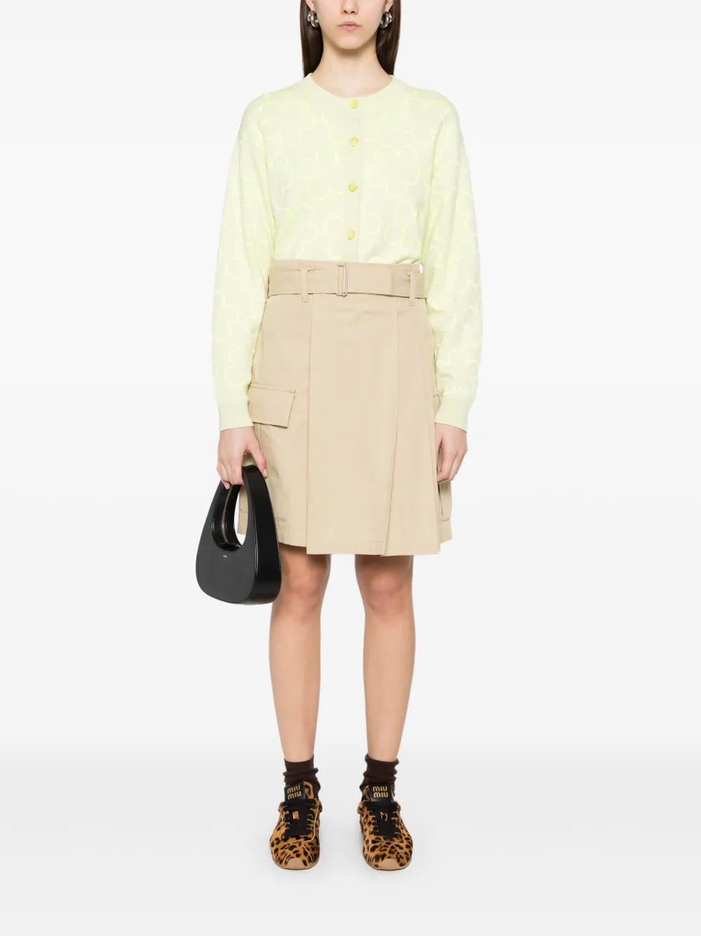 Kenzo Asymmetrische rok - Beige