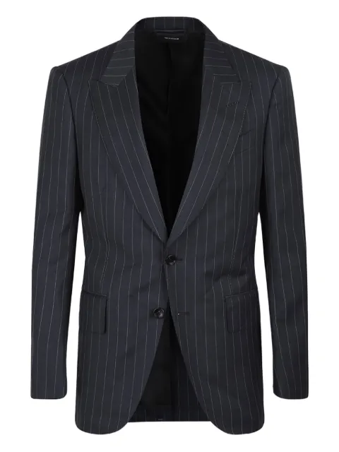 TOM FORD blazer con estampado de rayas diplomáticas
