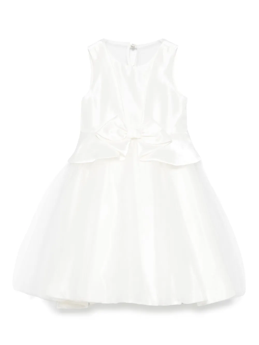 Abel & Lula Jurk met strikdetail Wit