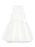 Abel & Lula bow-detail dress - White