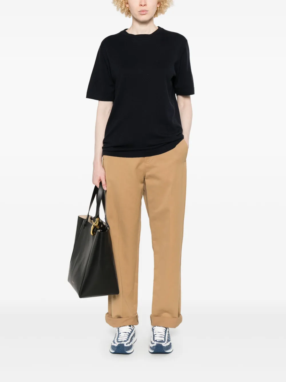 extreme cashmere 394 T-shirt Blauw
