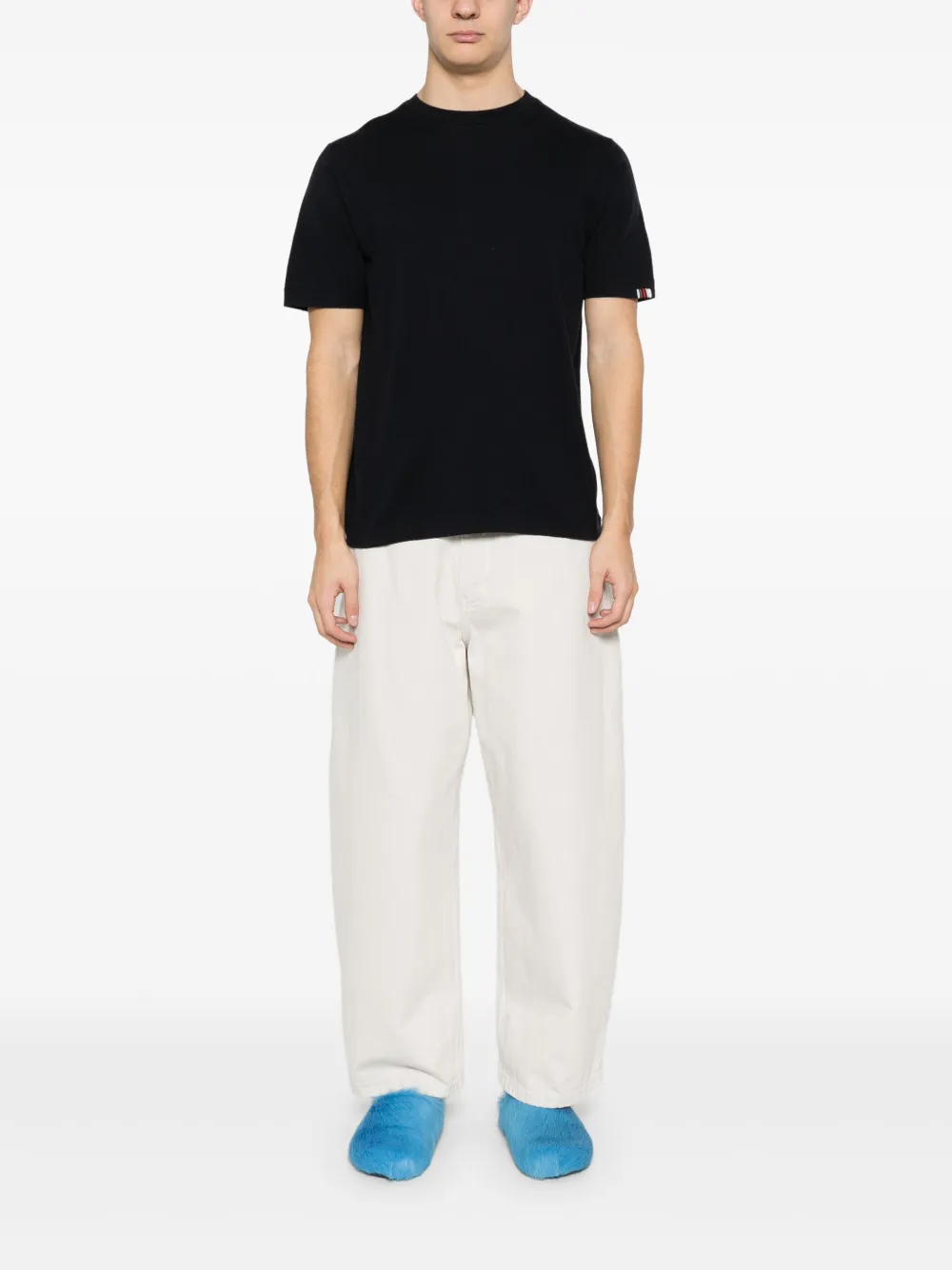 extreme cashmere 394 T-shirt - Blauw