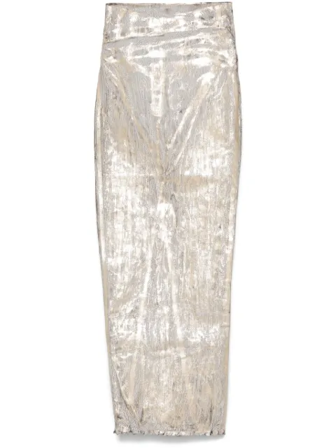 Rick Owens Dirt Pillar skirt