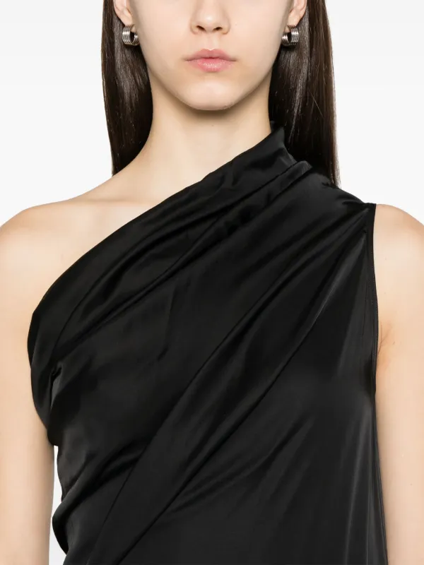 ワンピース RICK OWENS FW25 ATHENA ARROWHEAD GOWN (RP02E4509 V78) Rick Owens Athena Arrowhead Gown in Darkdust | FWRD