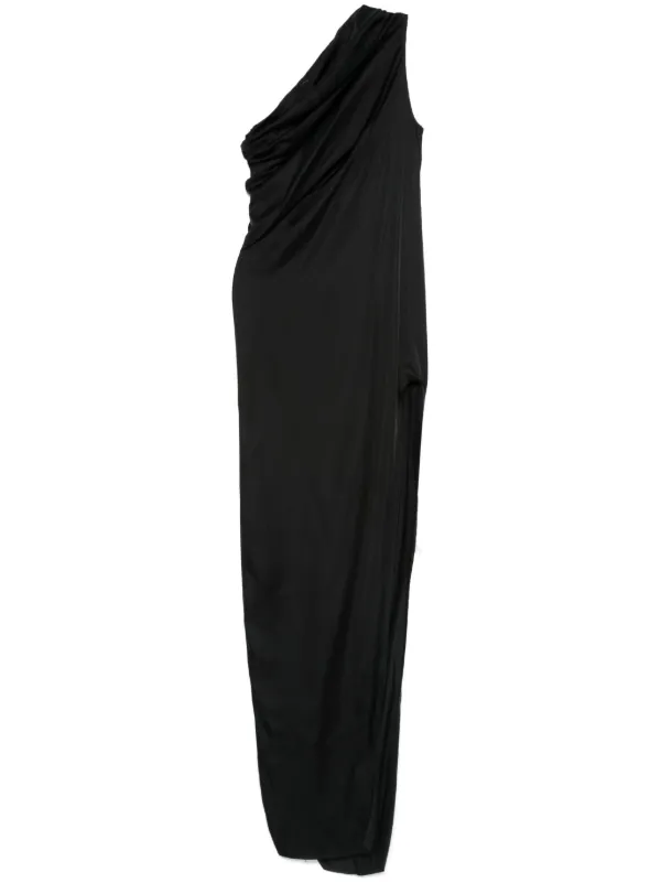 ワンピース RICK OWENS FW25 ATHENA ARROWHEAD GOWN (RP02E4509 V78) Rick Owens Athena Arrowhead Gown | Black | FARFETCH
