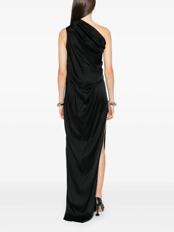 【関税＆送料込み】Rick Owens Athena Arrowhead Dress Clothi Athena Arrowhead draped dress | Rick Owens | Midi | Simons