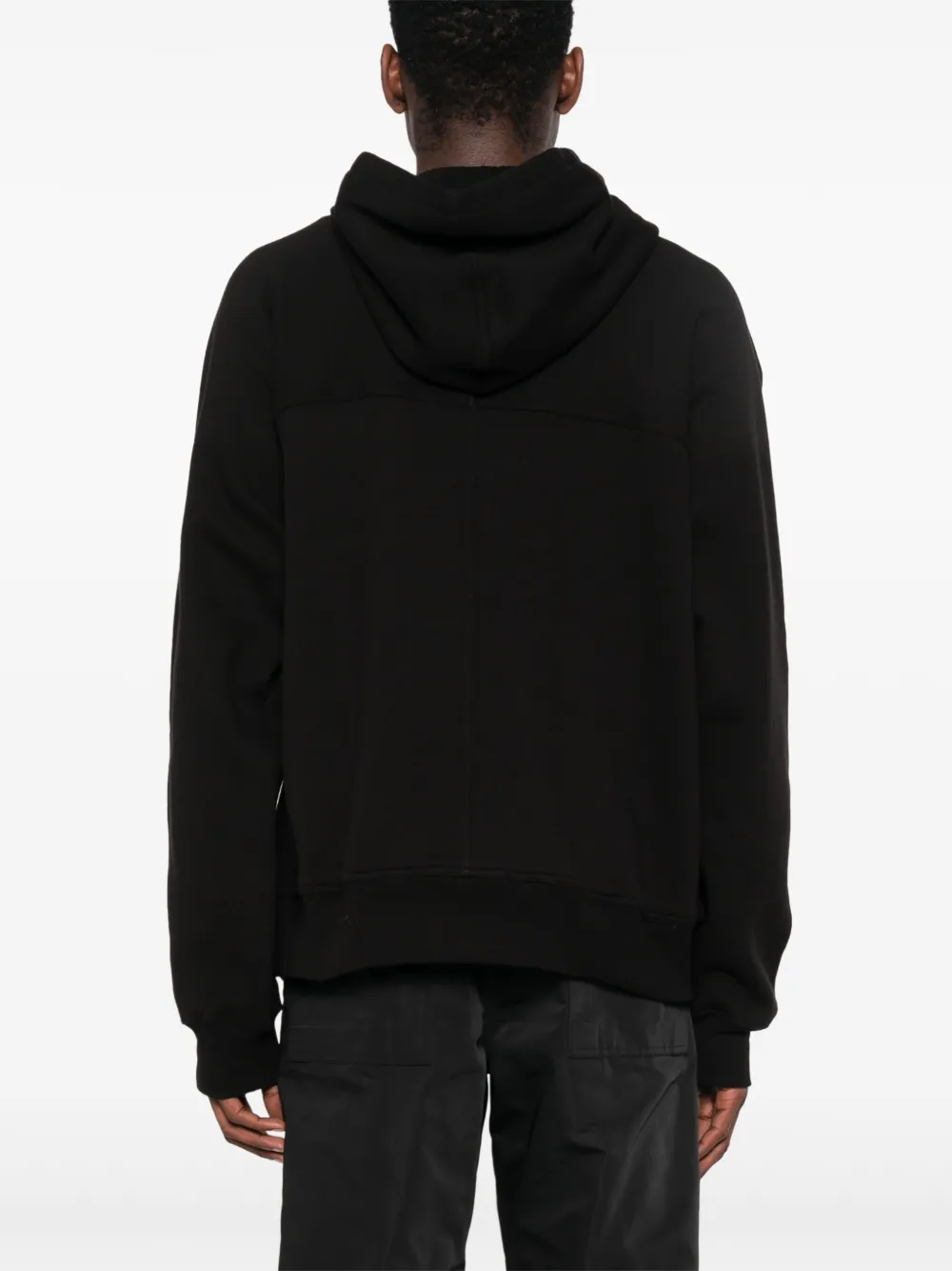 Rick Owens Hoodie met rits Zwart
