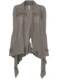 Rick Owens Tied Wrap cardigan - Brown