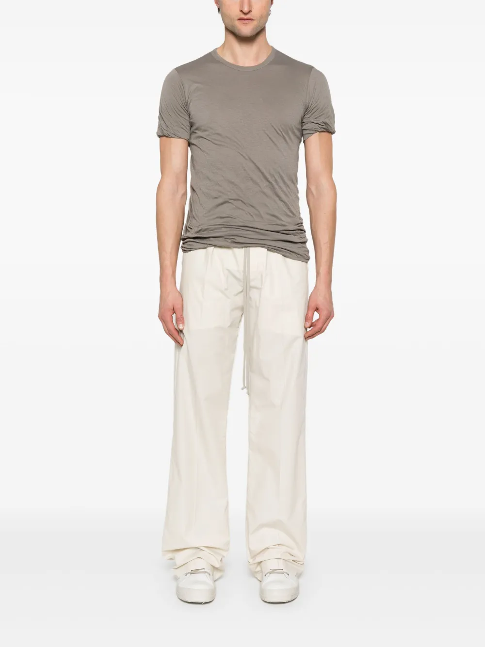 Rick Owens Double T-shirt - Grijs