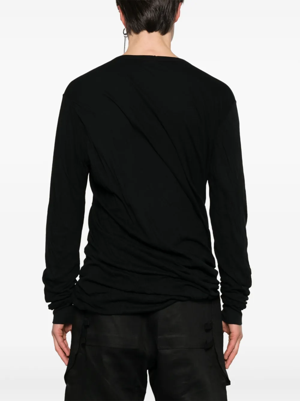 Rick Owens Jumbo T-shirt Zwart