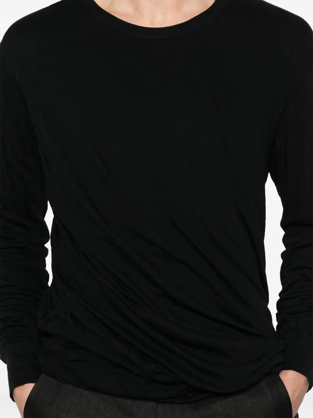 Rick Owens Jumbo T-shirt Zwart