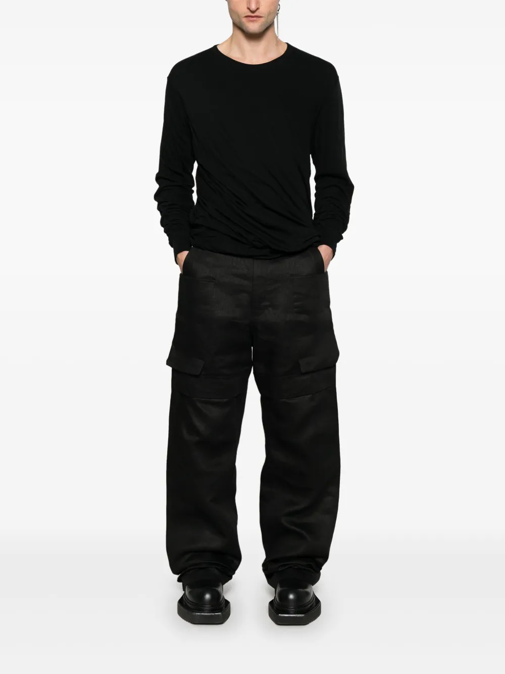 Rick Owens Jumbo T-shirt - Zwart