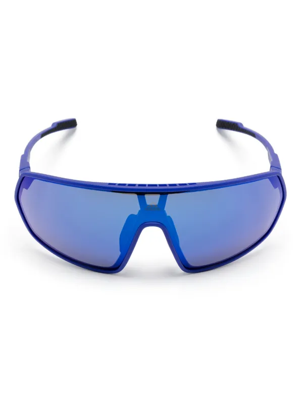 Adidas shield-frame Sunglasses Blue FARFETCH EG