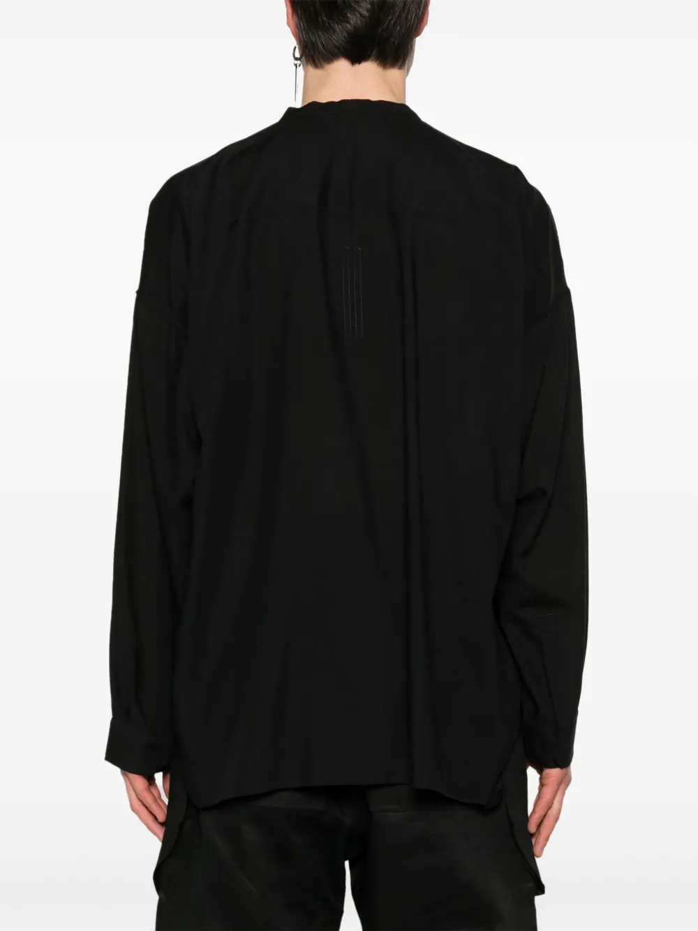 Rick Owens Larry overhemd Zwart