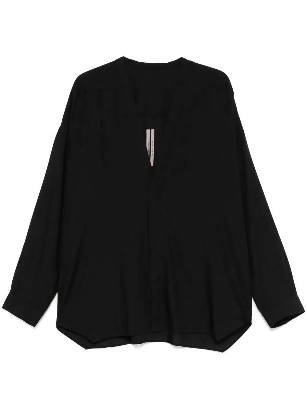 Rick Owens camisa Larry | negro | Image 1
