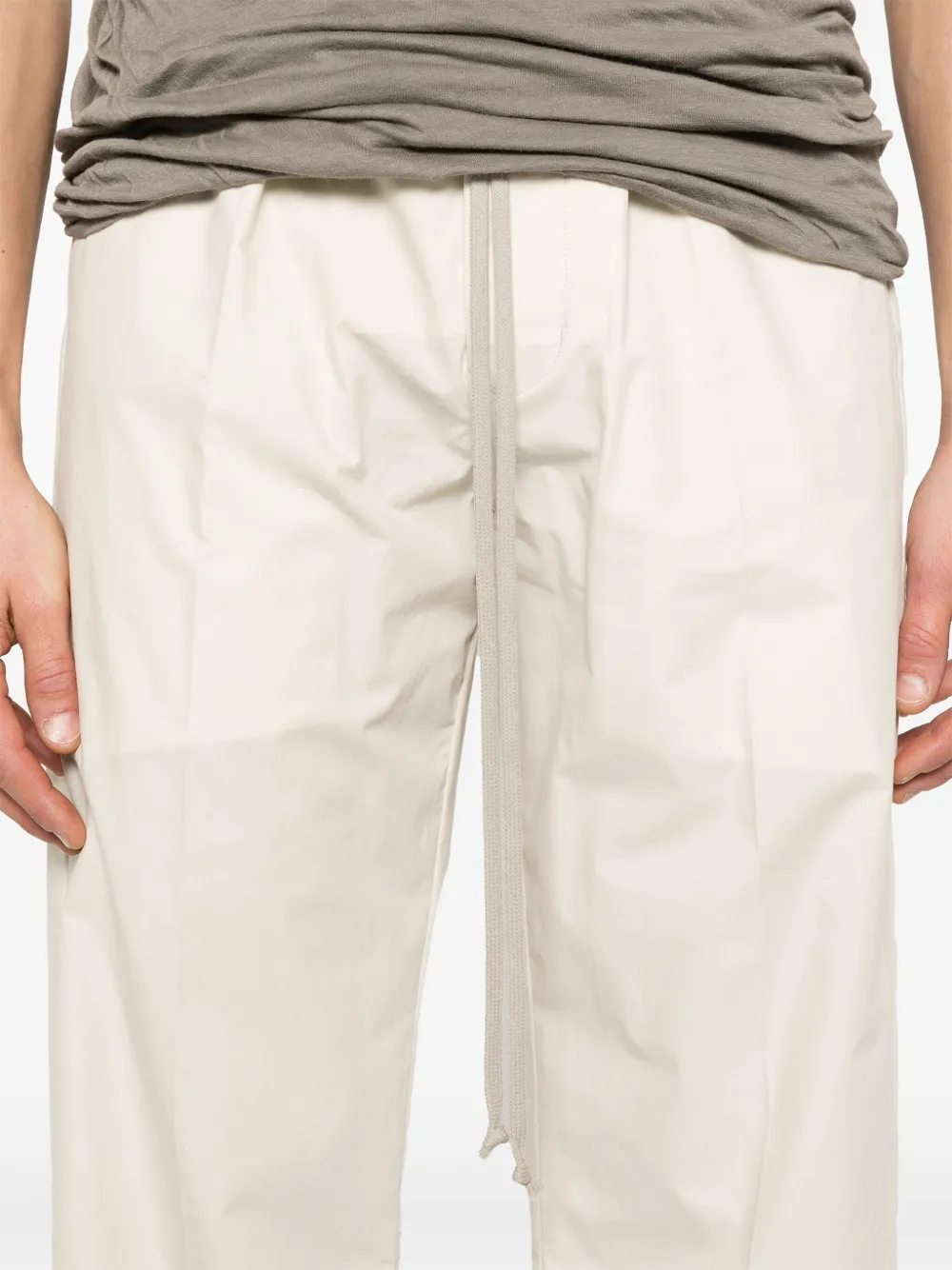 Rick Owens Dietrich broek Wit