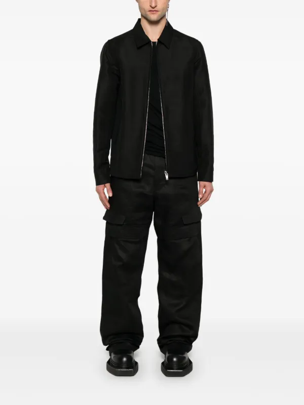 Rick Owens Brad Jacket ブラッドジャケット　ss ブルゾン Rick Owens Brad Jacket | Brown | FARFETCH