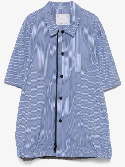 sacai striped shirt