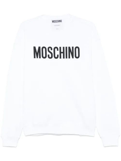 Sweat à logo imprimé - Moschino - Modalova