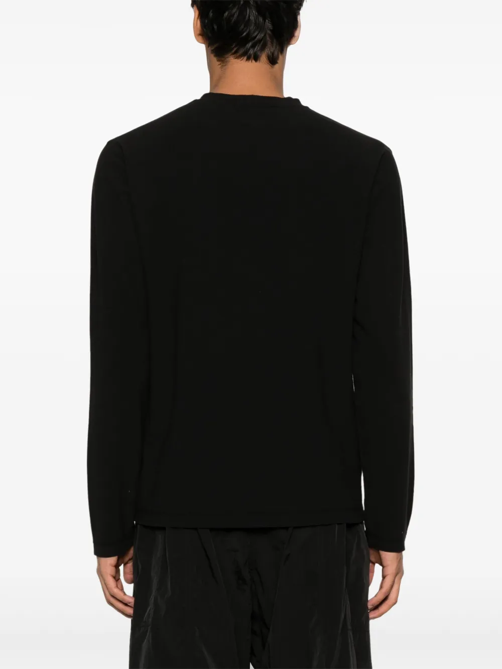 Stone Island Lichtgewicht jersey T-shirt Zwart