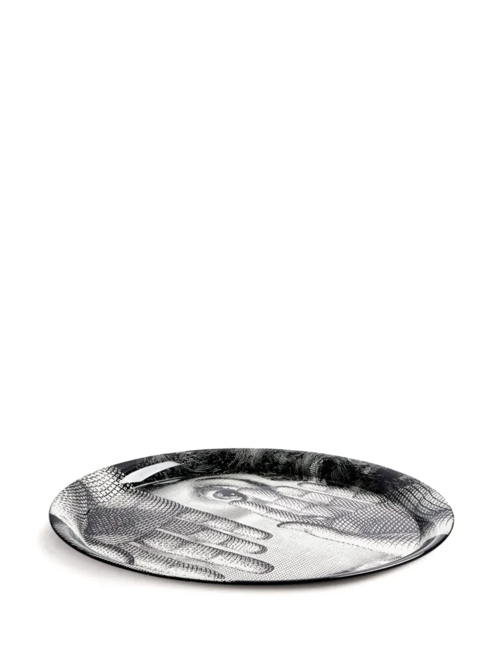 Fornasetti Tema E Variazioni Plate (26cm) In White