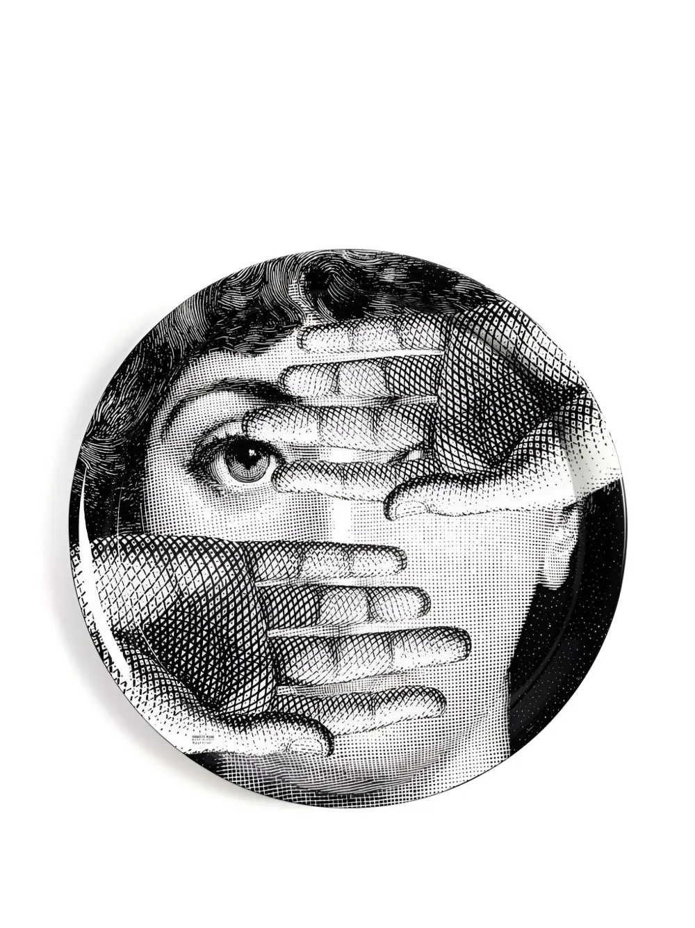 Fornasetti Piatto Tema E Variazioni (26cm) | bianco | Image 1