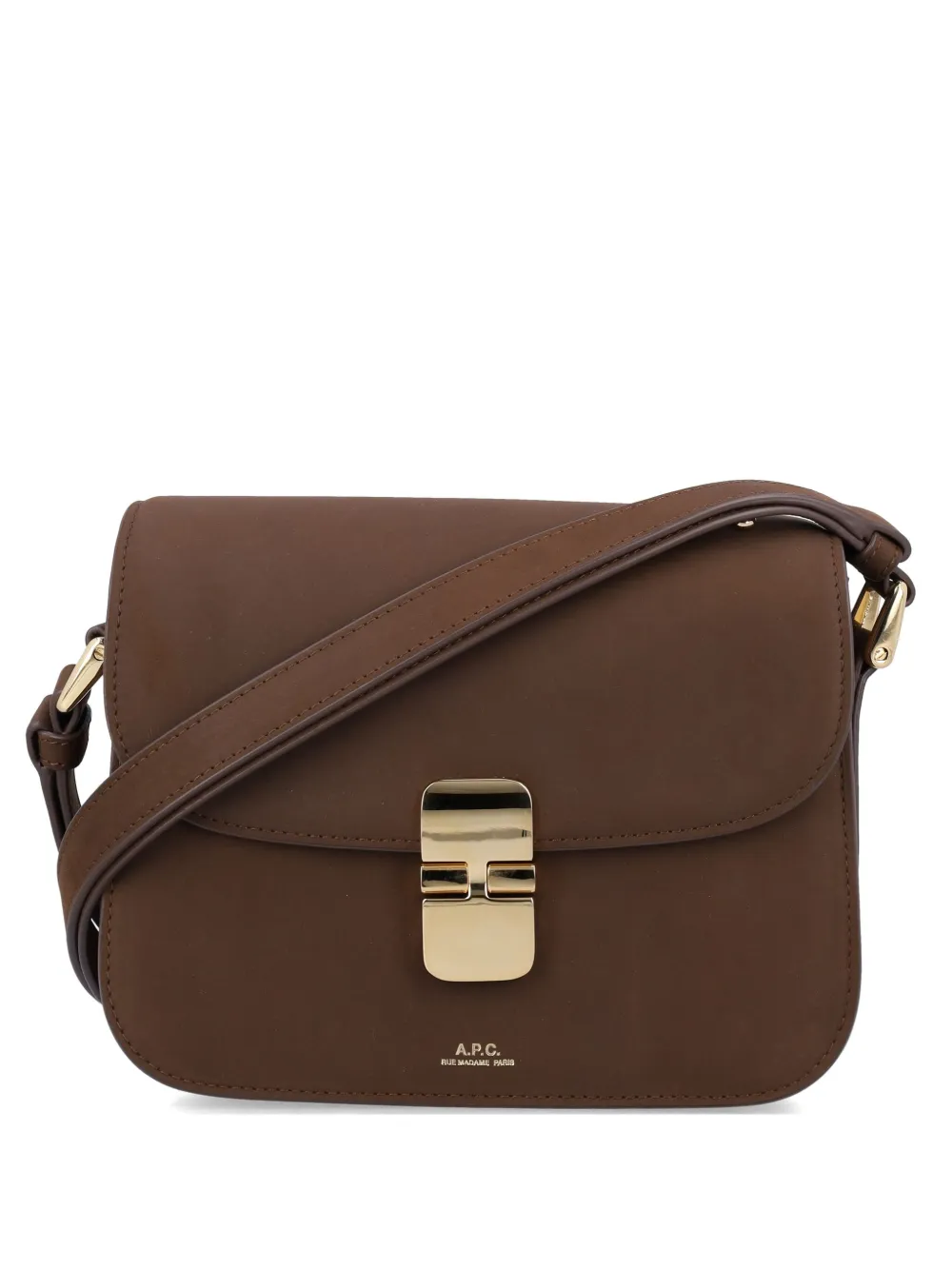 A.P.C. small Grace shoulder bag Bruin