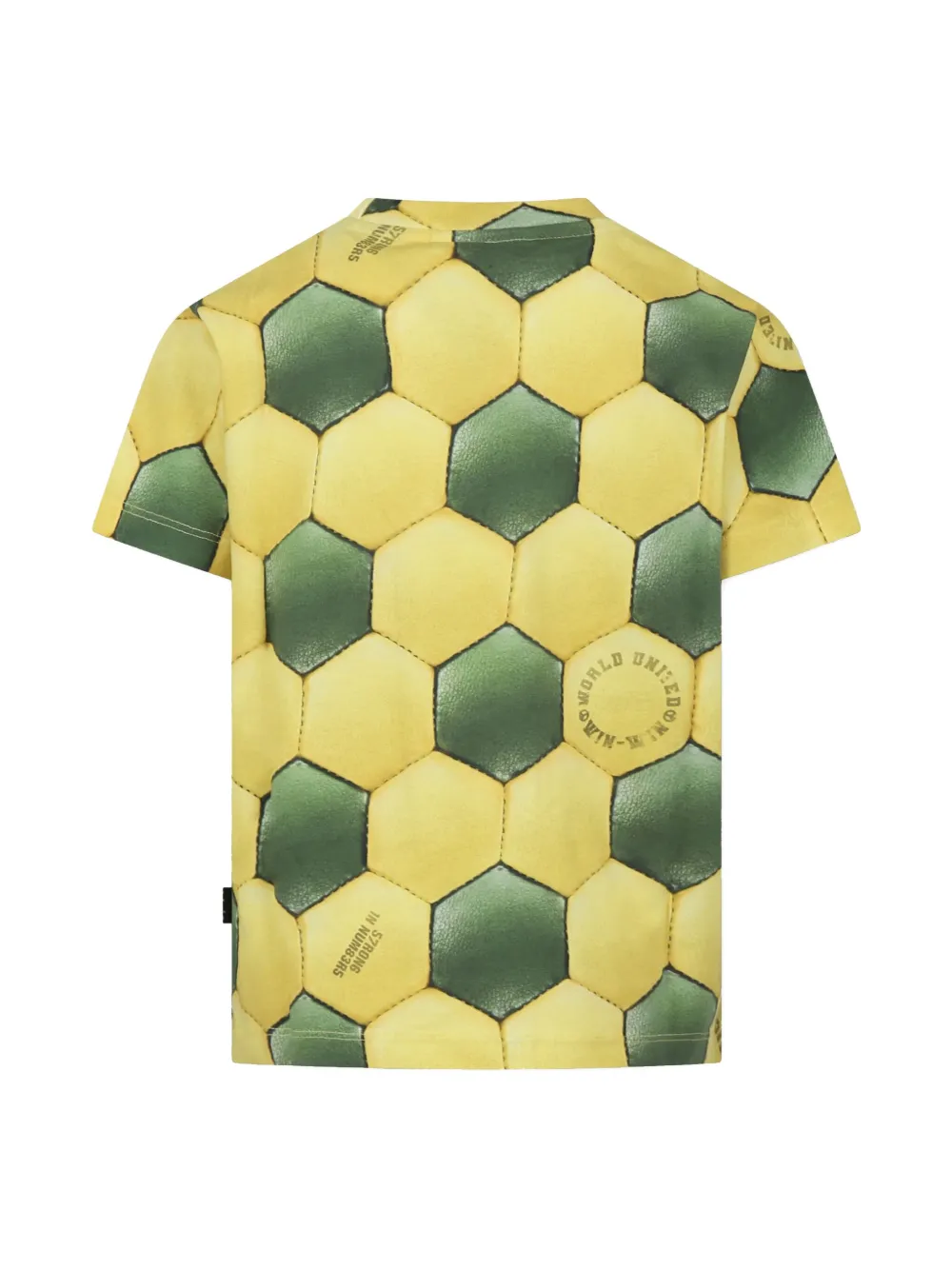 Molo football motif t-shirt - Geel