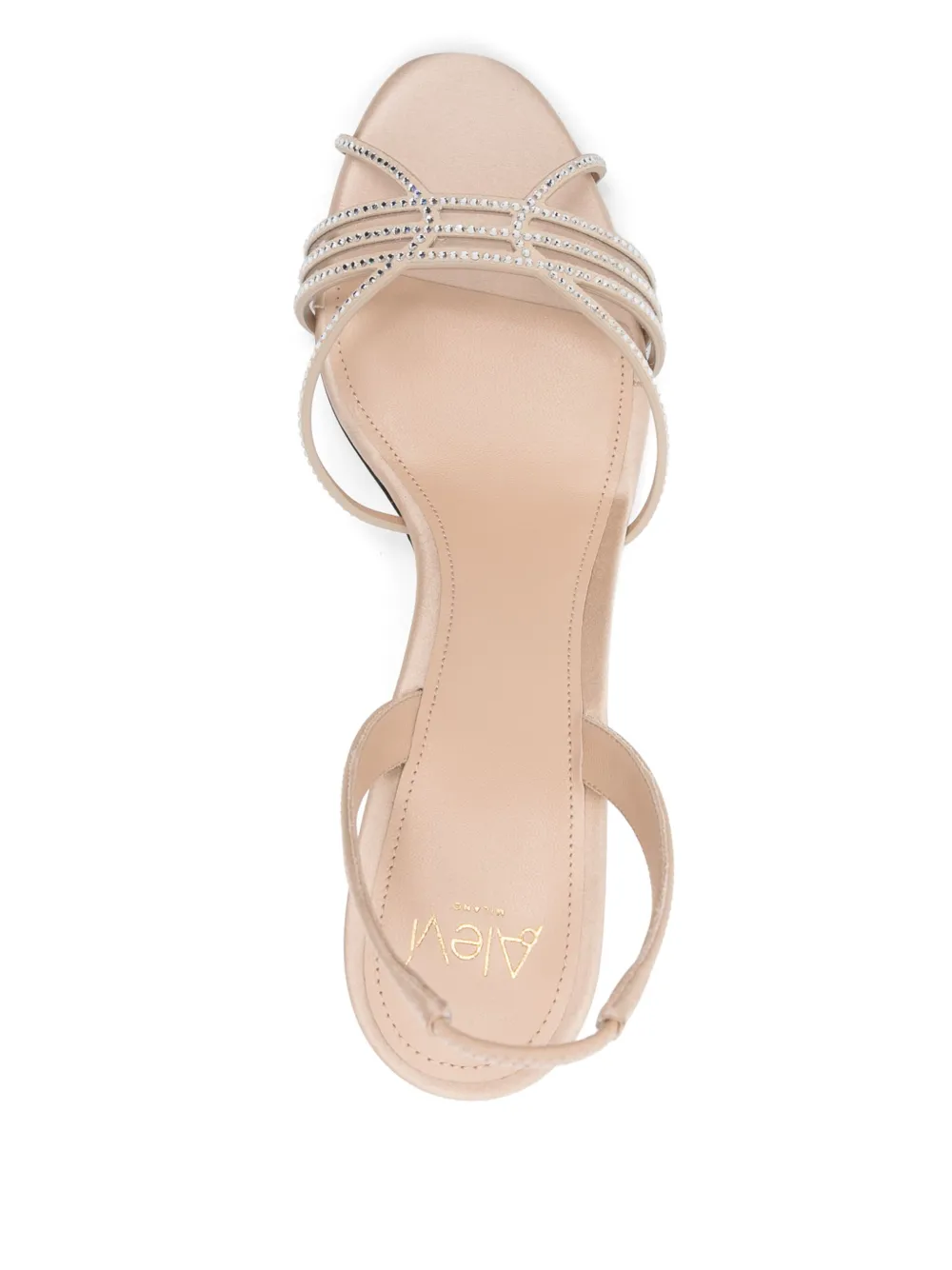 Alevì 80 mm Giusy sandalen Beige