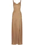 Alberta Ferretti Deepika dress - Brown