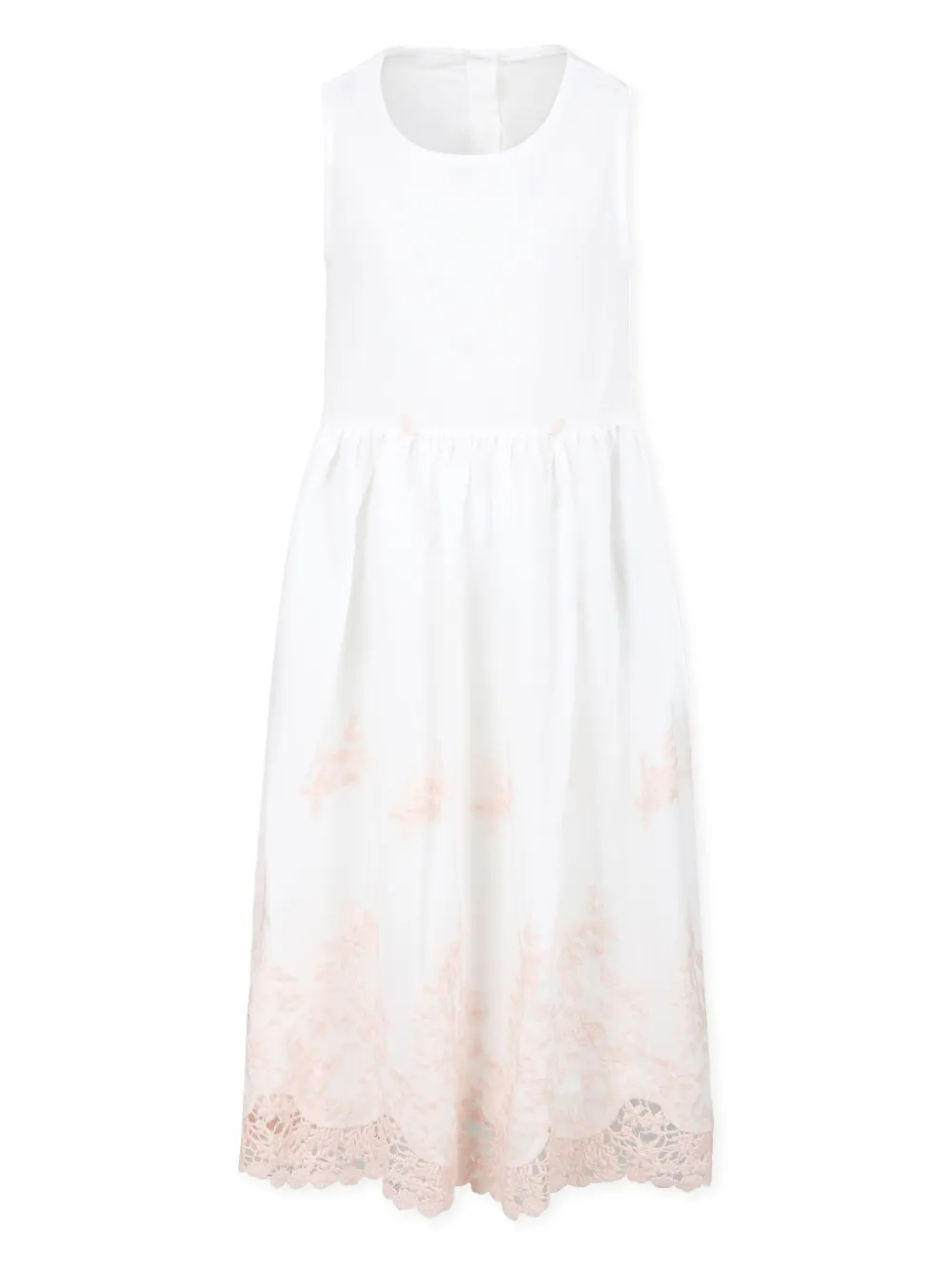 Caffe' D'orzo embroidered dress | White | Image 1