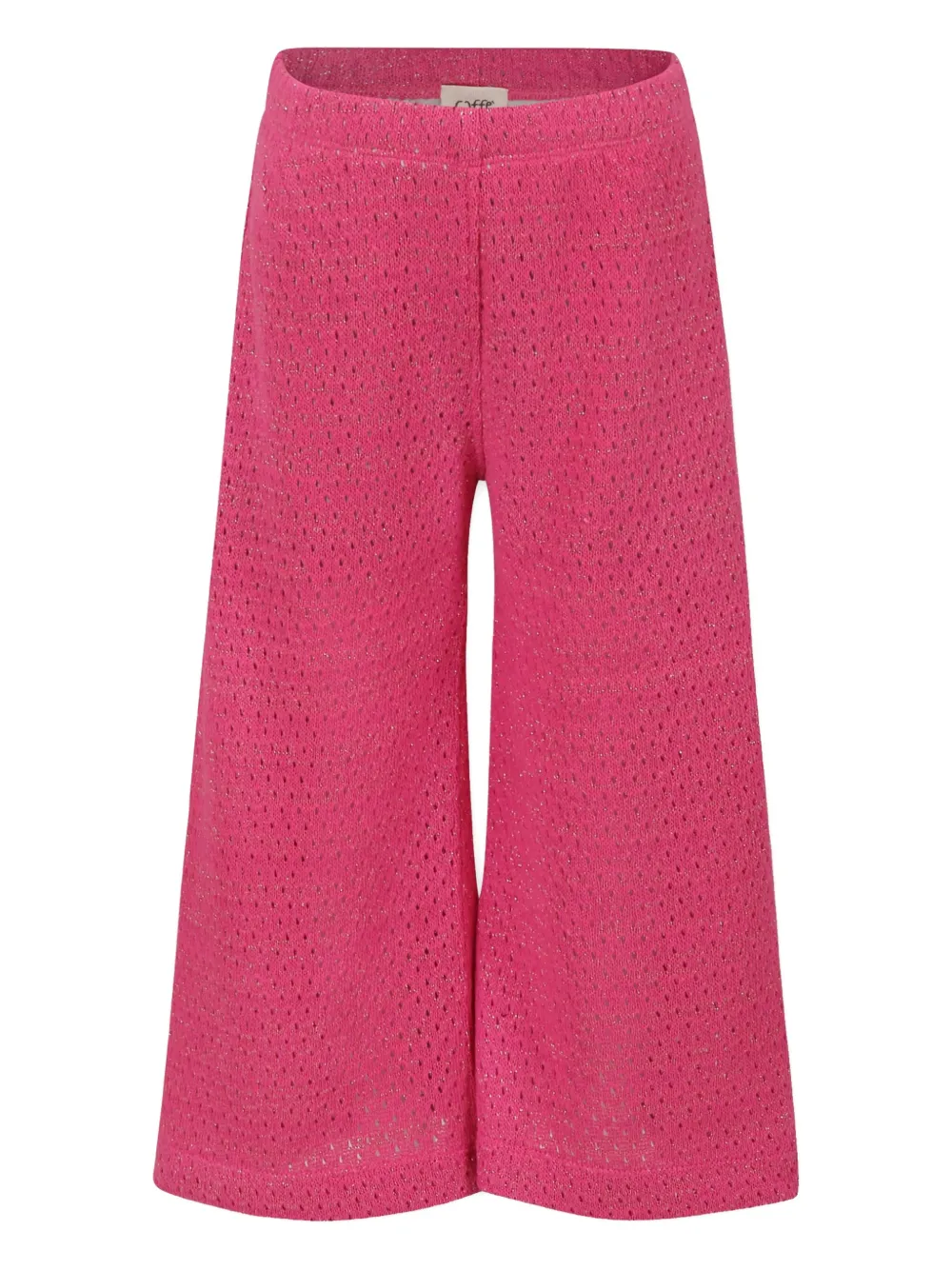 Caffe' D'orzo Fuchsia Trousers For Girl In Pink
