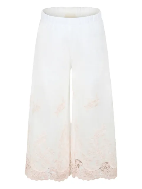 Caffe' D'orzo embroidered trousers