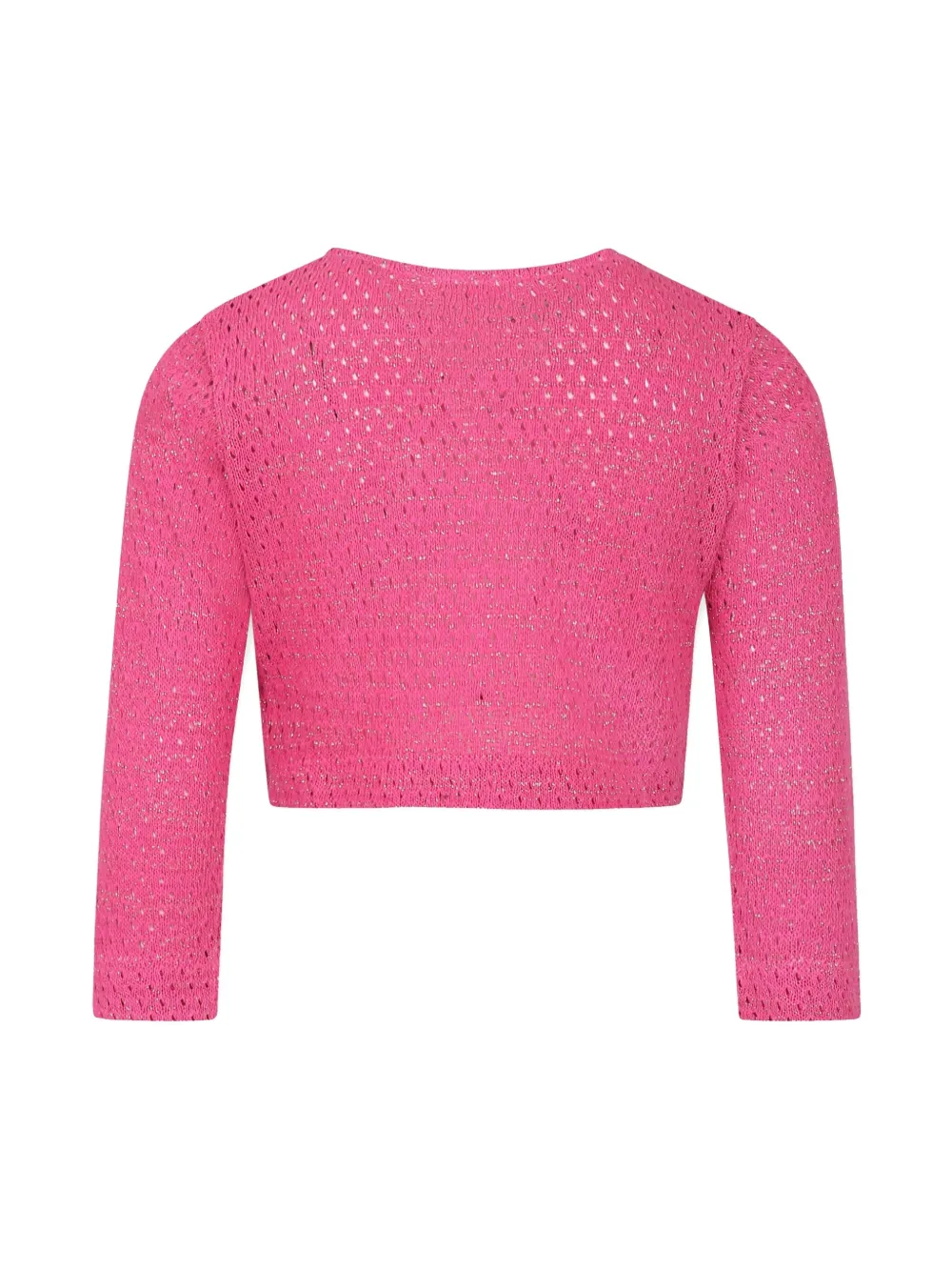 Caffe' D'orzo pointelle-knit cardigan | Girls Cardigans | Image 2