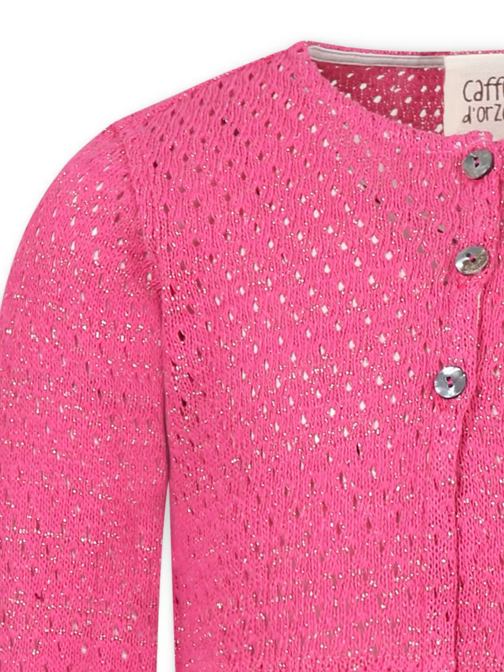 Caffe' D'orzo Fuchsia Cardigan For Girl