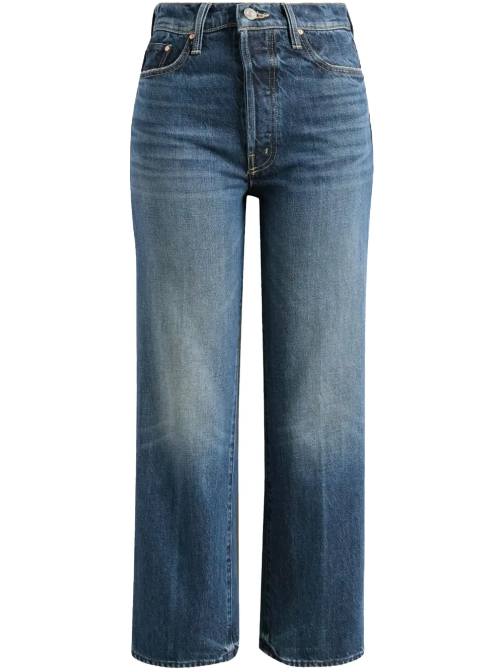 MOTHER Straight jeans Blauw