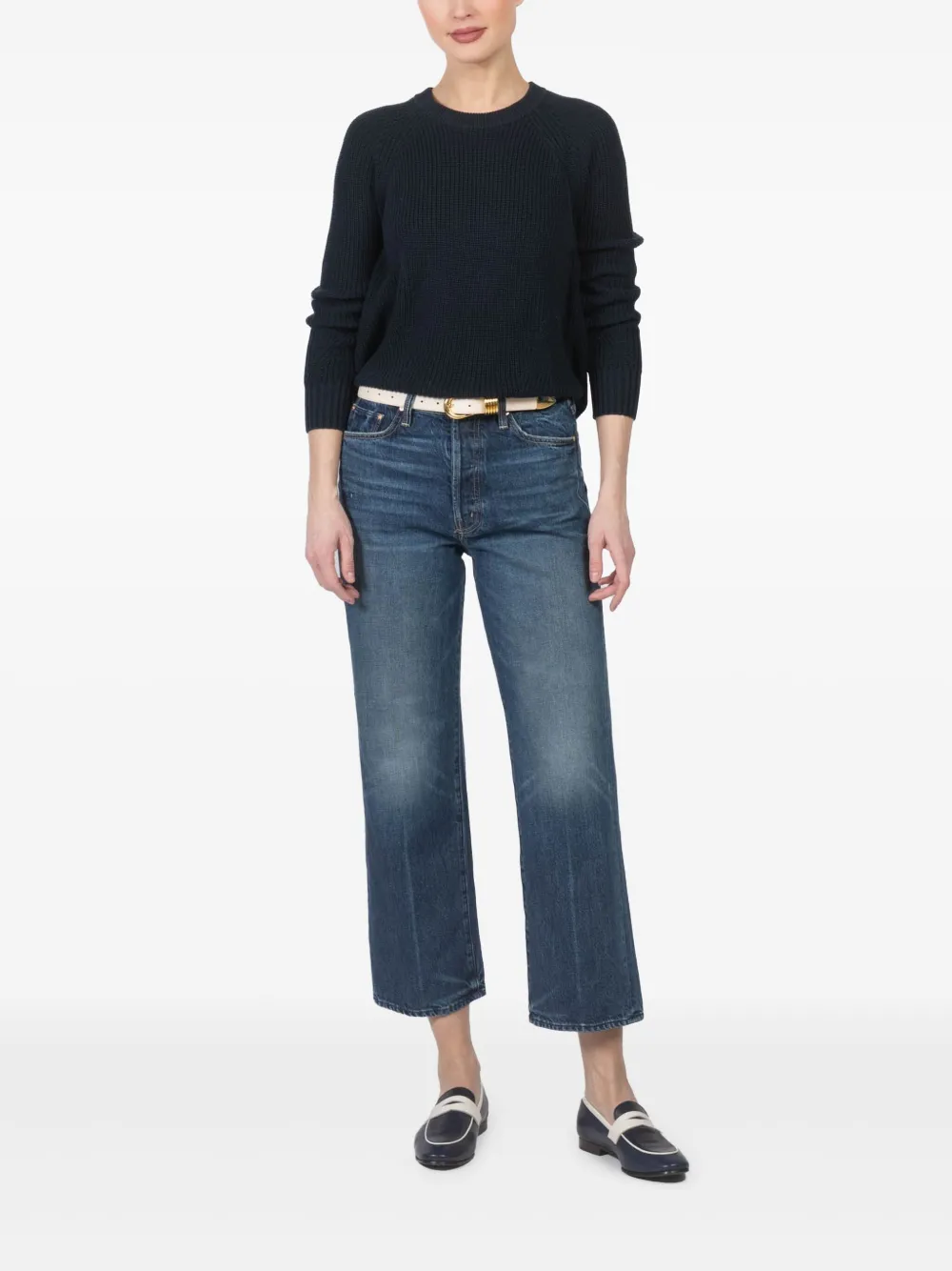 MOTHER Straight jeans - Blauw