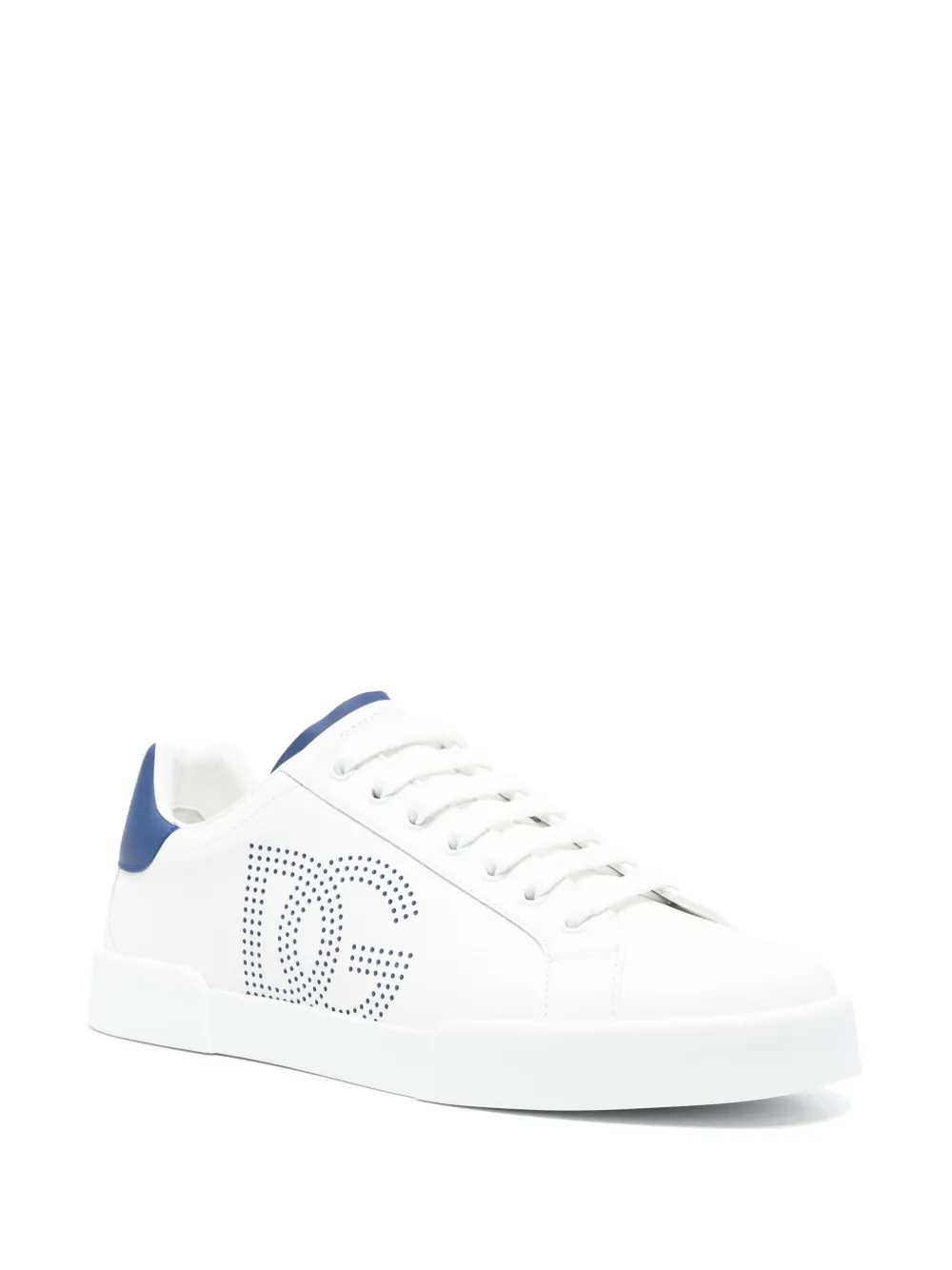 Dolce & Gabbana Leren sneakers - Wit