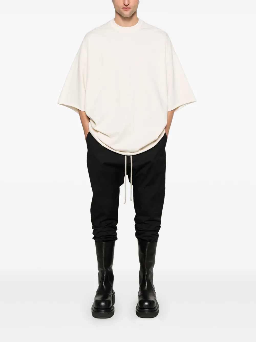 Rick Owens Tommy T-shirt - Beige