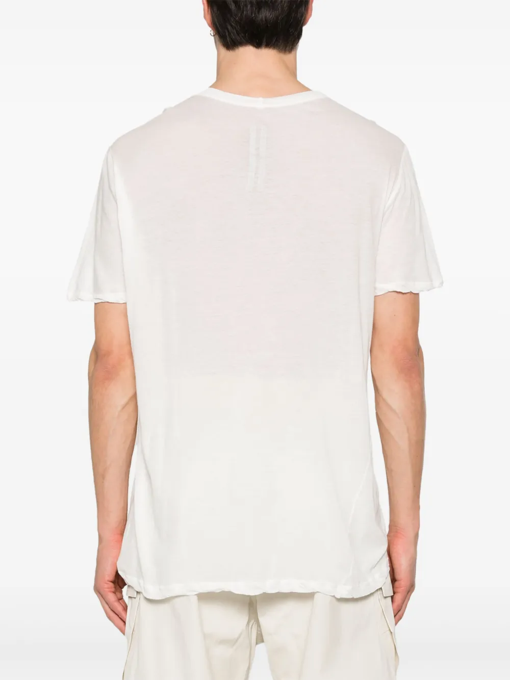 Rick Owens T-shirt met print Wit