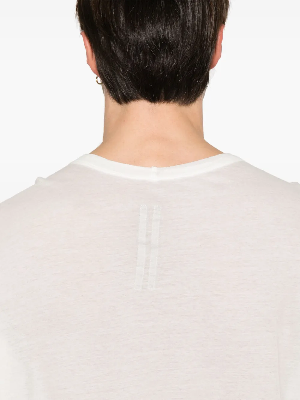 Rick Owens T-shirt met print Wit