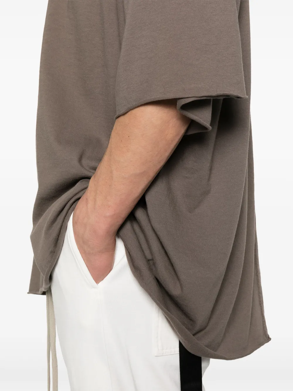 Rick Owens DRKSHDW Tommy T-shirt Bruin