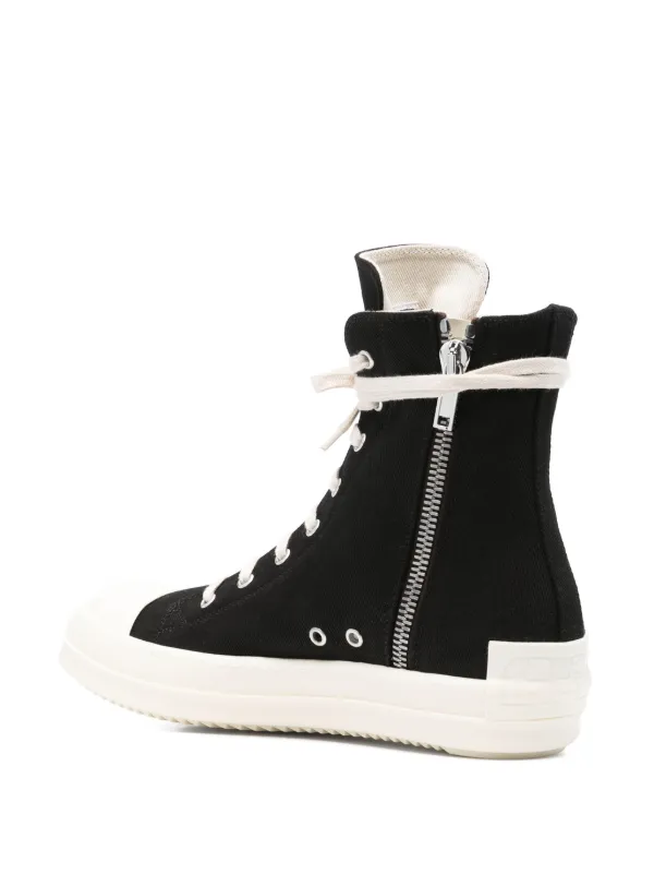 Rick Owens DRKSHDW Hollywood Sneakers | Black | FARFETCH