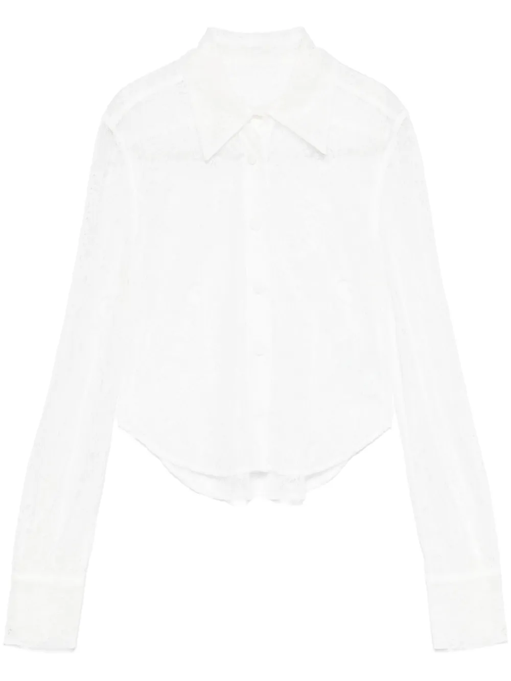 x Rue Ra floral-lace shirt