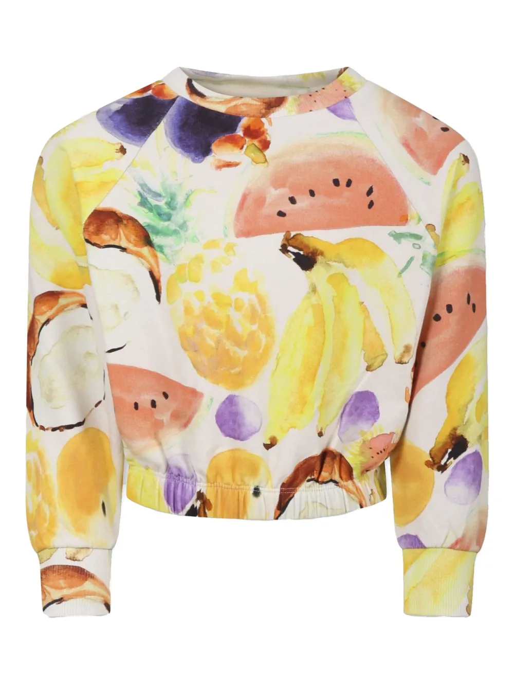 Molo sudadera con estampado gráfico | blanco | Image 1