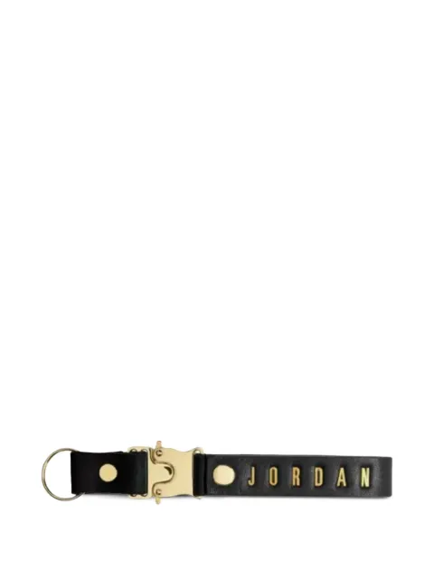Jordan Luxe leather lanyard keyring