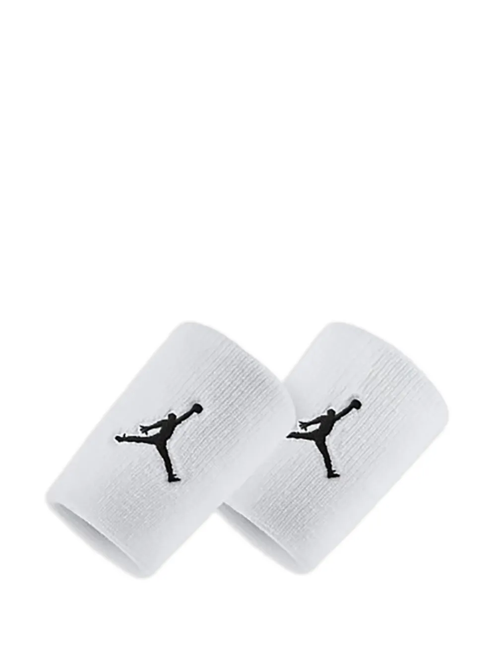 Jordan Jumpan Dri-FIT wristbands (pack of two) Wit