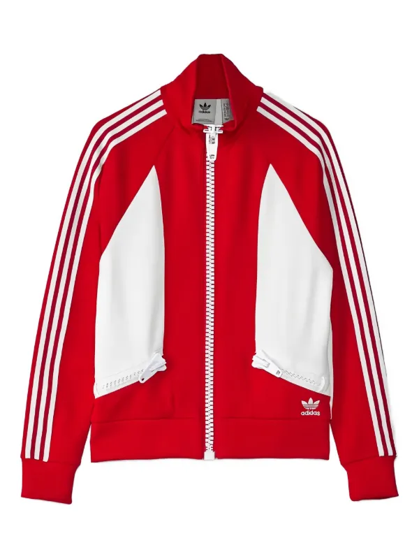 Adidas Big Zipper ジャケット | レッド | FARFETCH JP
